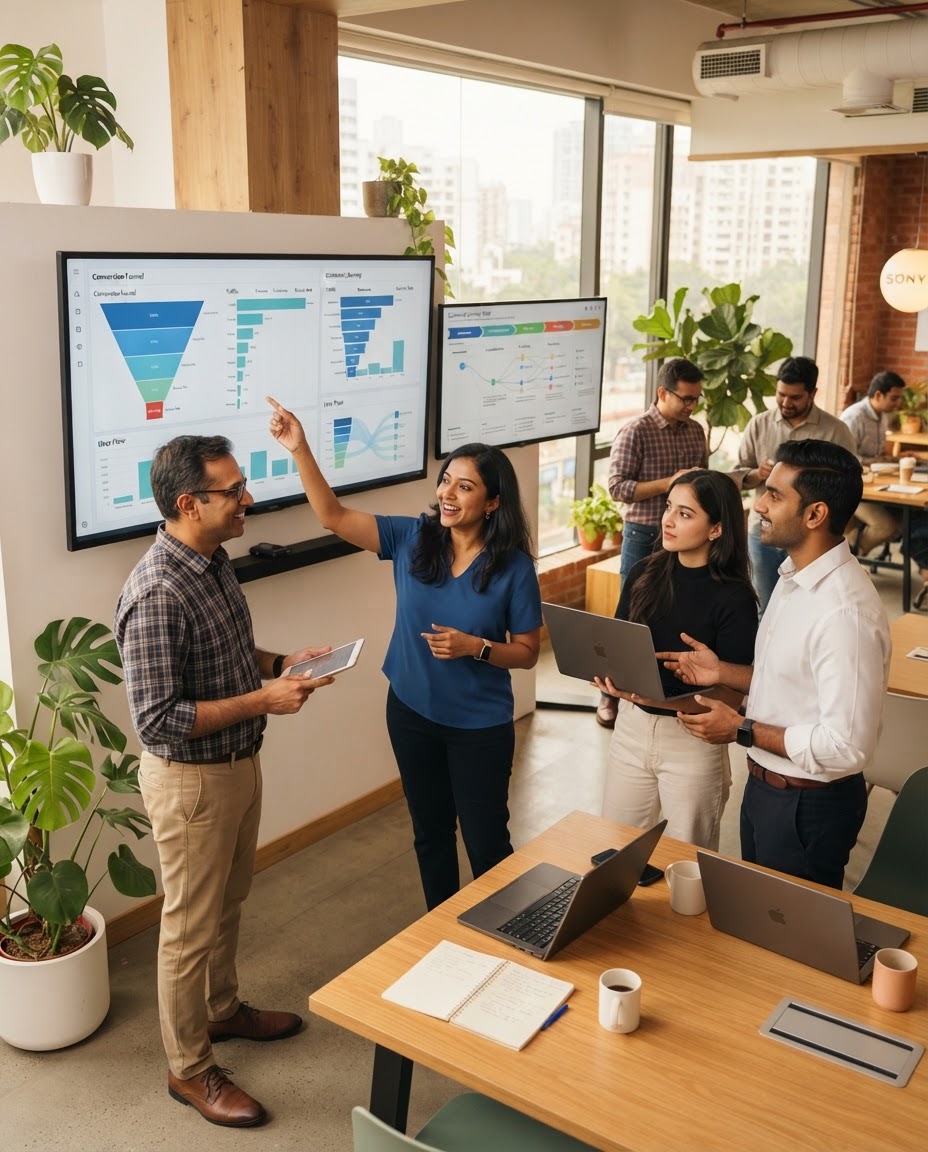 Qualtriq digital growth strategy team